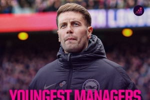 英超執教50場(chǎng)最年輕主帥排名：赫爾澤勒居首，維亞利、古利特在列