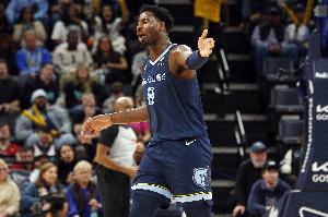 場(chǎng)均17.9分5.3板！灰熊迎戰國王 賈倫·杰克遜因右腳踝扭傷缺陣