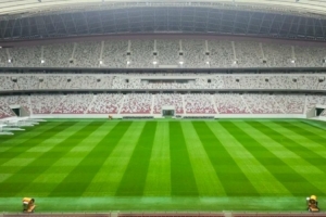 西安國際足球中心草皮已重新鋪設，預期明年3月達國際賽事標準