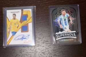 價(jià)值幾何？埃利奧特社媒曬梅西、內馬爾球星卡：GOAT