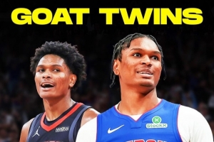 美媒曬奧薩爾&阿門(mén)數據：湯普森兄弟或是NBA雙胞胎的GOAT