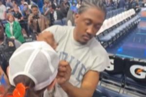 “內訌咯”??小球迷問(wèn)何時(shí)復出？杰倫威：雷霆不讓我打??