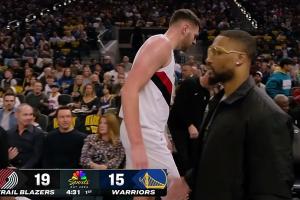 萬(wàn)幸！克林根對抗霍福德時(shí)扭腳 治療后已經(jīng)回歸比賽！