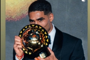 阿什拉夫當選非洲足球先生，拉莫斯社媒：祝賀我的兄弟，Number 1