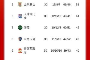 三連冠！中超最終積分榜：海港力壓申花奪冠，梅州亞泰降級