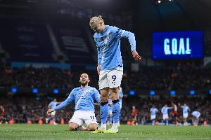 今晚如何？哈蘭德職業(yè)生涯至今6次對陣紐卡，僅打進(jìn)1球