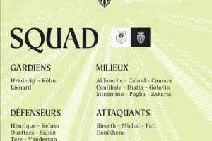 摩納哥客戰雷恩大名單：法蒂領(lǐng)銜，博格巴首次入選