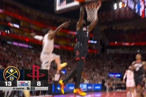 眼疾手快！杜蘭特斷球反擊直接暴扣