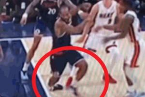 ??小卡扭傷腳踝瞬間：踩到拉松鞋面失衡 致腳踝90°嚴重扭傷