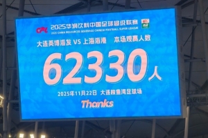 朱藝曬照對比：本年度職業(yè)聯(lián)賽最高觀(guān)眾人數比蘇超決賽多1個(gè)人