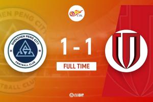 半場(chǎng)-安永佳開(kāi)場(chǎng)44秒破門(mén)費利佩扳平董巖鋒送禮 新鵬城1-1蓉城