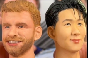 即將交手！美職聯(lián)社媒曬手工制作穆勒、孫興慜頭雕視頻