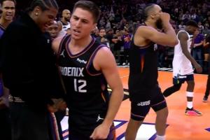 最后1分鐘領(lǐng)先8分后連續失誤！華子關(guān)鍵2罰不中 吉萊斯皮跳投絕殺