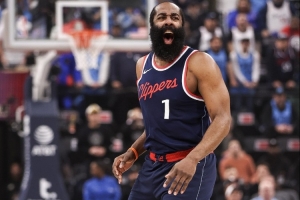 一年更比一年累？哈登本賽季16場(chǎng)6次30+ 上賽季打到第20場(chǎng)才有1次