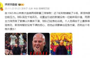 詹俊評利物浦慘?。盒略疀](méi)一位能體現價(jià)值 斯洛特要拿出應急方案