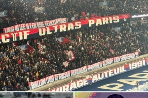 榮耀！巴黎圣日耳曼球迷祝賀李剛仁、阿什拉夫獲獎