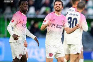 有能！尤爾曼接手藥廠(chǎng)德甲7勝1平只輸拜仁 聯(lián)賽第12北伐至第2??