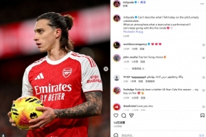 卡拉菲奧里社媒：無(wú)法用言語(yǔ)形容我在場(chǎng)上的感受，太不可思議了