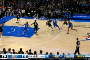 第10次出手了！楊瀚森底角三分再投 這球三不沾了……